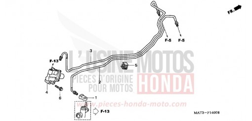 PROPORTIONING CONTROL VALVE CBR1100XX2 de 2002